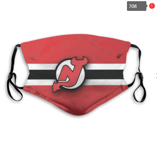 NHL New Jersey Devils #5 Dust mask with filter